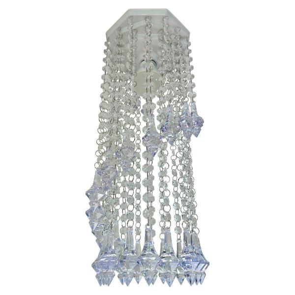 Lustre de Cristal em Acrílico 45 cm - Design Moderno - Lustres Sh Design Imagem de Lustre de Cristal em Acrílico 45 cm - Design Moderno