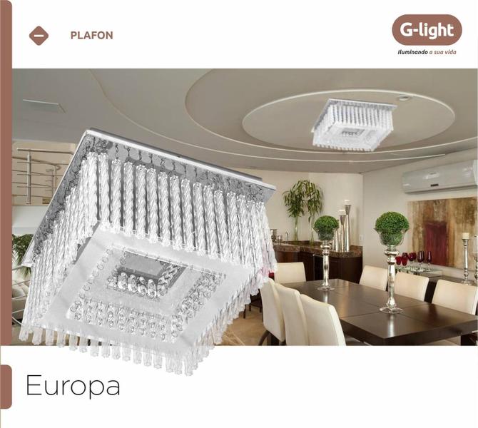 Imagem de Lustre de Cristal Led 3000/4000/6000K G-light Europa 370