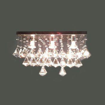 Imagem de Lustre de Cristal Legítimo Retangular Para Sala Quarto 30 x 15 x 20 cm