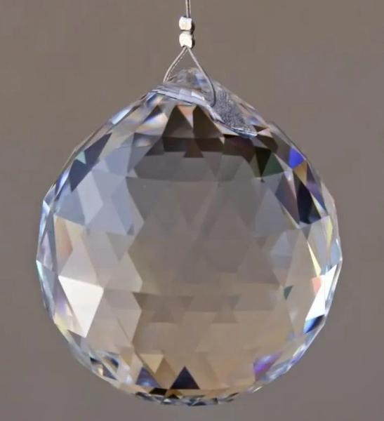 Imagem de Lustre de cristal para sala de jantar com 30cm de altura lâmpadas inclusas