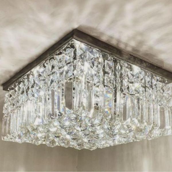 Imagem de Lustre De Cristal Verdadeiro K9 Para Sala De Estar/Jantar