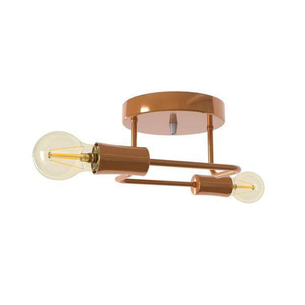 Lustre Luminária Sputnik Aranha 2 Braços Quarto Sala Cozinha - Ilustre Lar Imagem de Lustre Luminária Sputnik Aranha 2 Braços Quarto Sala Cozinha