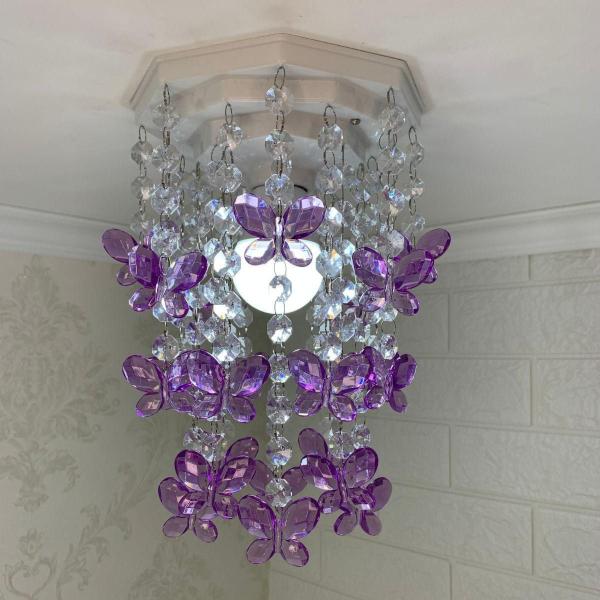 Imagem de Lustre Moderno Quarto Infantil Princesa