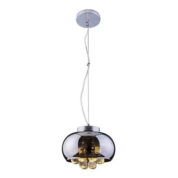 Imagem de Lustre Pendente  Attractive Mini Cristal 21Cm Cor Cromado Bivolt Startec