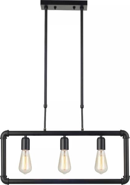 Imagem de Lustre Pendente Avant Has 1 - Preto Fosco E27 Bivolt