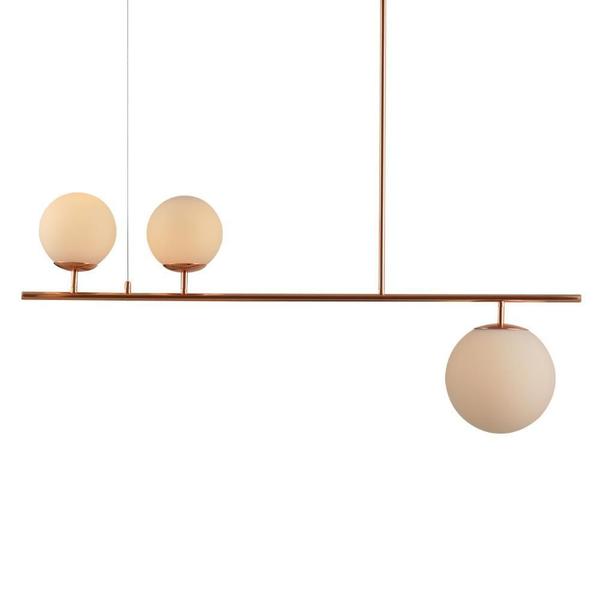 Lustre Pendente Avant Pérola Libra Cobre E27 Bivolt Imagem de Lustre Pendente Avant Pérola Libra Cobre E27 Bivolt