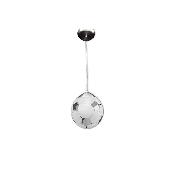 Imagem de Lustre Pendente Bola De Futebol Para Quarto Infantil 20x20