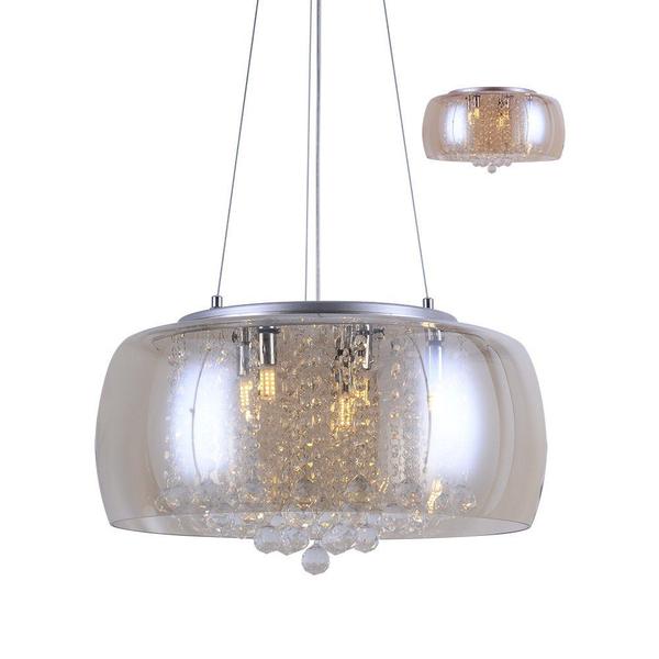 Imagem de Lustre Pendente Coliseu Cristal  6G9 - Taschibra