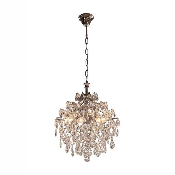 Imagem de Lustre Pendente Cristal 40cm Nobre 2m Corrente P/ Sala Mesa