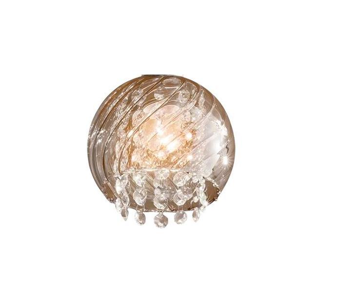 Imagem de Lustre Pendente Cristal Diana Elisabeth Âmbar E27 Bivolt Taschibra