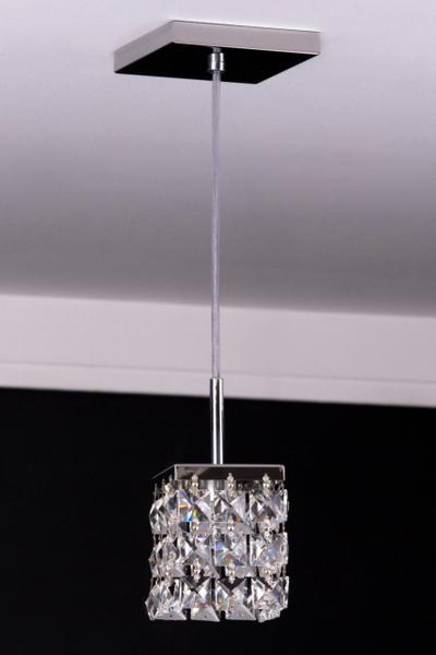 Imagem de Lustre Pendente Cristal Egípcio Importado Quadrado 448