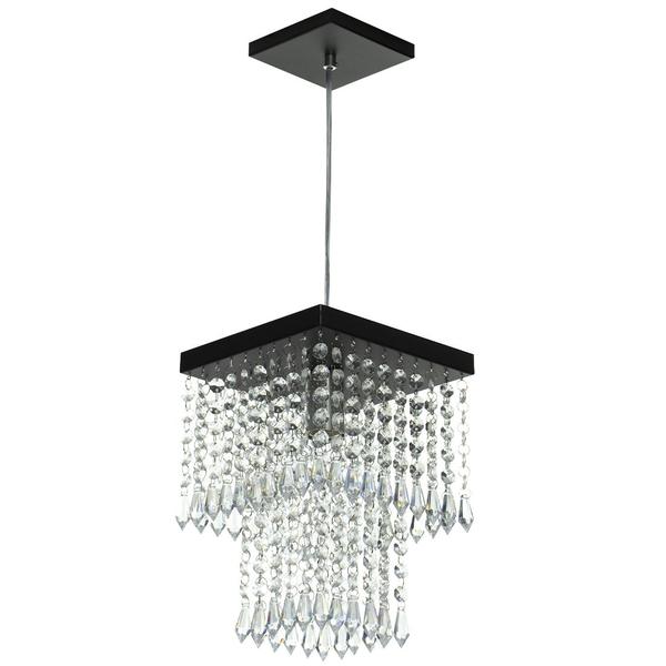 Imagem de Lustre Pendente De Cristal Acrilico Marrycrilic Escovado