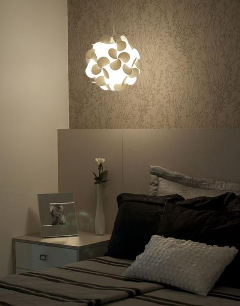 Imagem de Lustre Pendente Flower - Branco