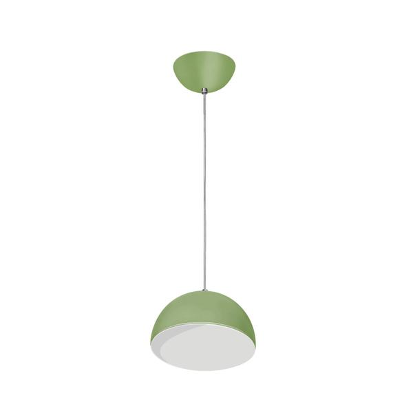 Imagem de Lustre Pendente Luminária Sala Jantar Quarto Design 7631 1 Lâmpada E27 Verde