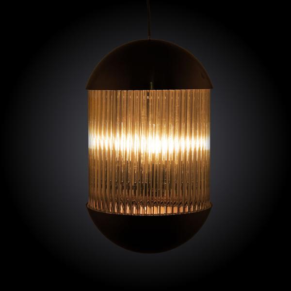 Imagem de Lustre Pendente Menor Metal Dourado Cristal Lapidado