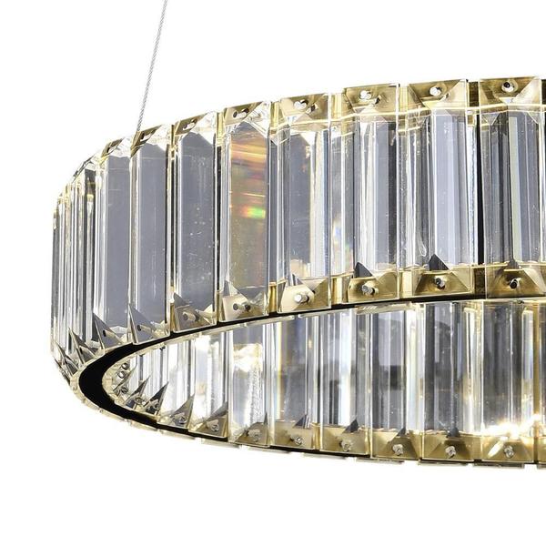 Imagem de Lustre Pendente Nitrolux Ltp-018 Dourado Led Bivolt