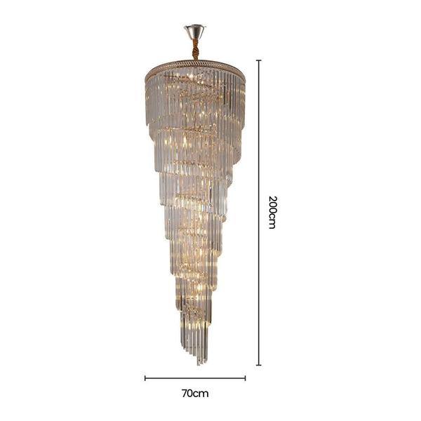 Imagem de Lustre Pendente Nitrolux Ltr-004 Âmbar E14 Bivolt