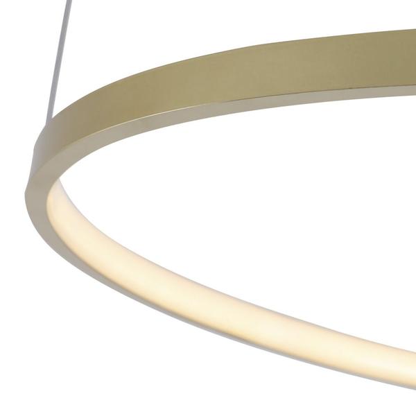 Imagem de Lustre Pendente Nordecor Daire 2236 Dourado Fosco Led Bivolt