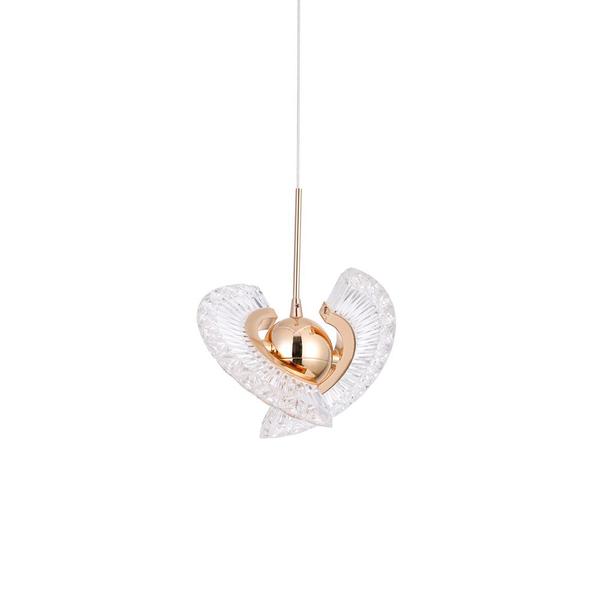 Imagem de Lustre Pendente Nordecor Goud 2415 Dourado Led Bivolt