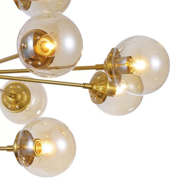 Imagem de Lustre Pendente Nordecor Jabuticaba 2129 Bronze E27 Bivolt