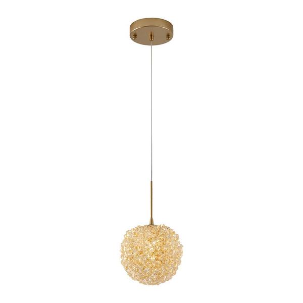 Imagem de Lustre Pendente Nordecor Jou 2736 Ouro Champagne G9 Bivolt