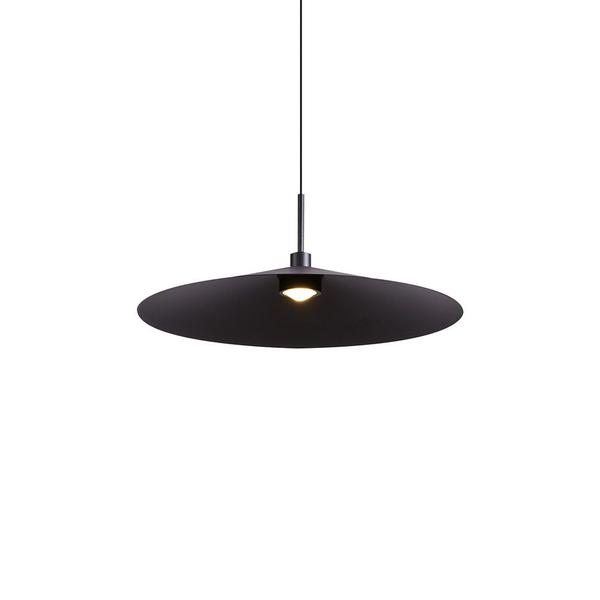 Imagem de Lustre Pendente Nordecor Kale Dre 2864 38cm Preto Led Bivolt