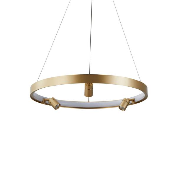 Imagem de Lustre Pendente Nordecor Lilla 2540 Dourado Led Bivolt