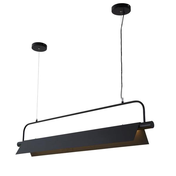 Imagem de Lustre Pendente Nordecor Loze 2555 30W Led Preto Bivolt