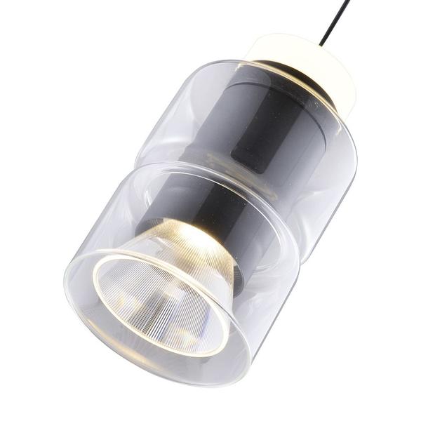 Imagem de Lustre Pendente Nordecor Roz 2697 Preto Led Bivolt