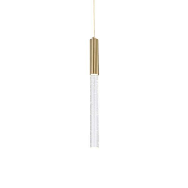 Imagem de Lustre Pendente Nordecor Vanna 2395 Dourado Led Bivolt