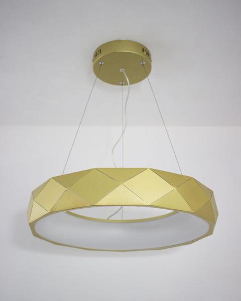 Imagem de Lustre Pendente Otto Arco Anel Dourado Led 2700k  ZR091 Starlux