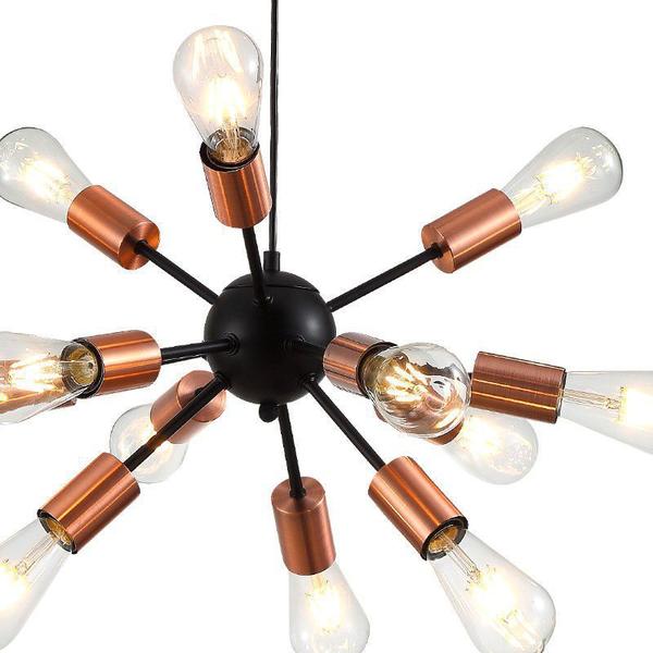 Imagem de Lustre Pendente Quality Kiev 131412 Preto E27 Bivolt