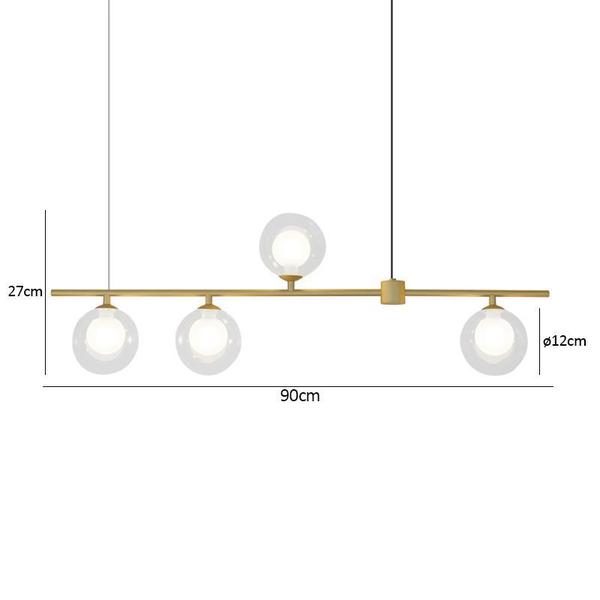 Imagem de Lustre Pendente Quality Orbit 1539 G9 Bivolt