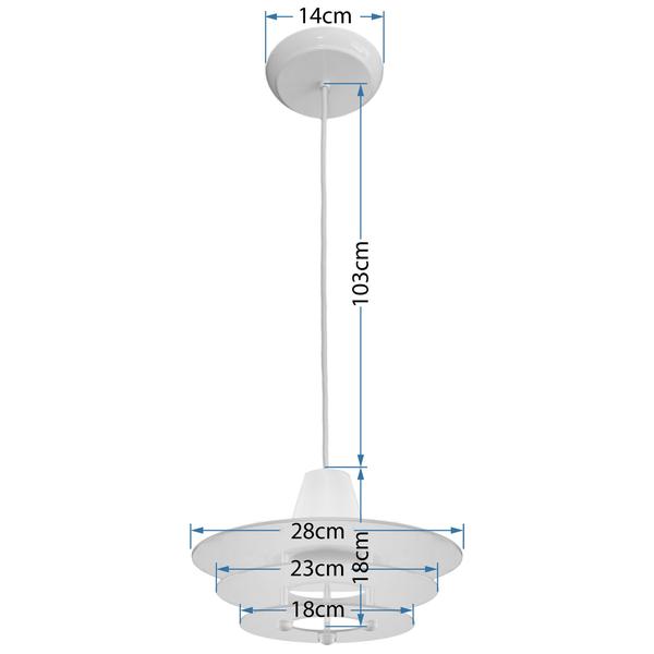 Imagem de Lustre Pendente Round 3 Vidros Redondos Filet Sala Quarto