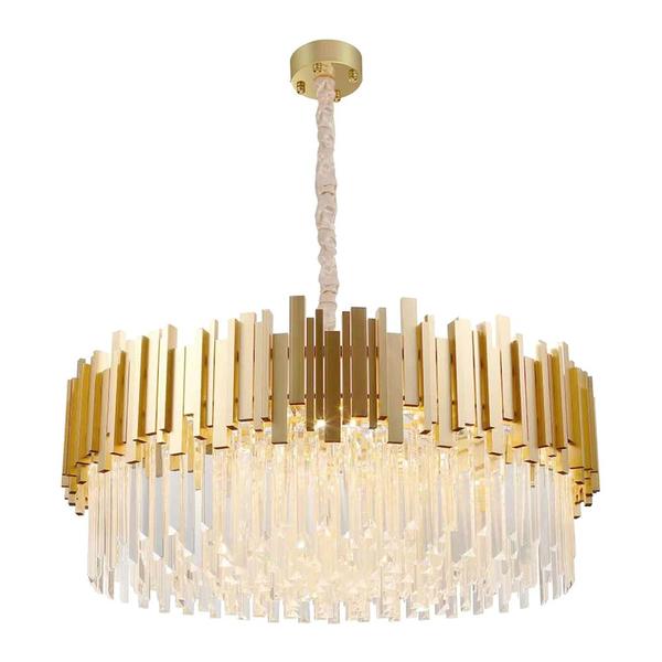 Imagem de Lustre Pendente Skylight Fancy 3013L Dourado Redondo 80 G9 Bivolt