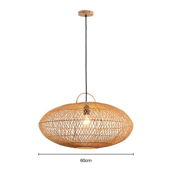 Imagem de Lustre Pendente Skylight Ôtaki 4058 M Rattan E27 Bivolt