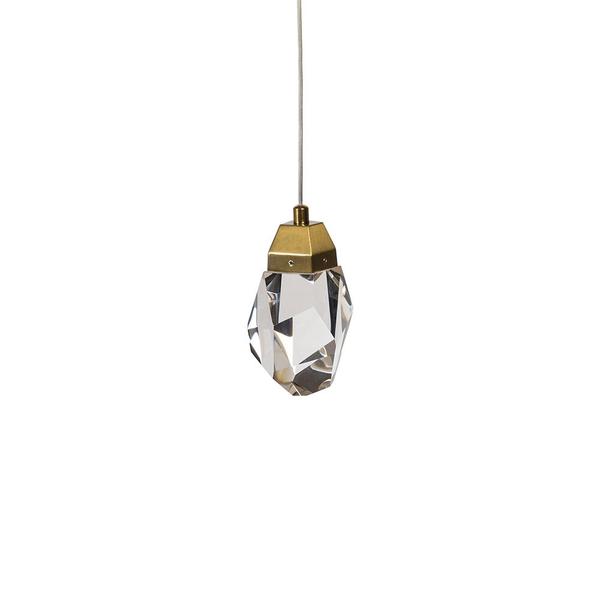 Imagem de Lustre Pendente Skylight Rock 4012 Dourado Led Bivolt