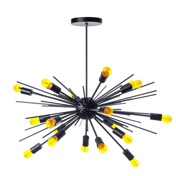 Imagem de Lustre Pendente Sputnik Luxo P/ 18 Lampadas sala mesa jantar