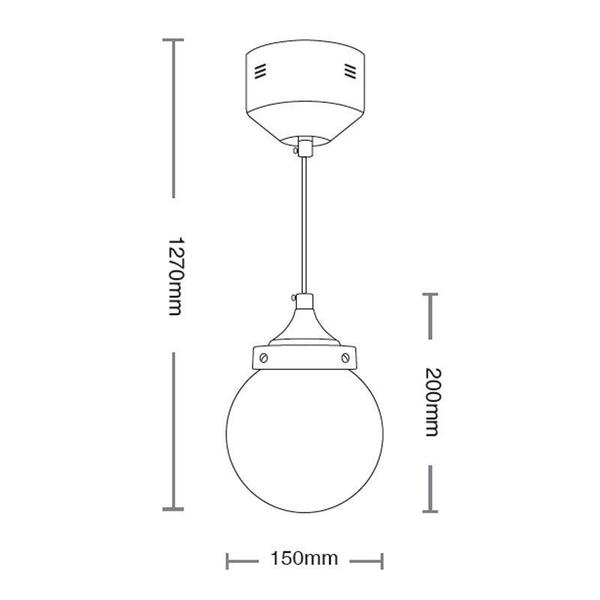 Imagem de Lustre Pendente Taschibra ARA LED 5W Bivolt