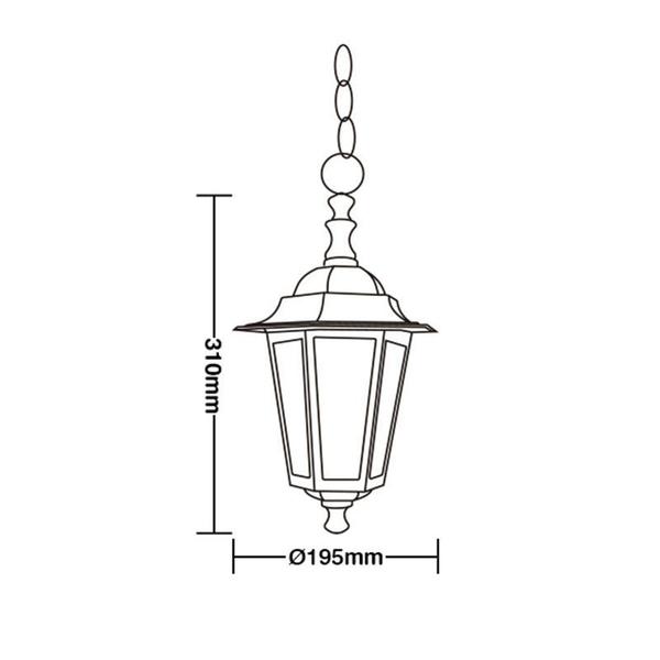 Imagem de Lustre Pendente Taschibra TLF 28