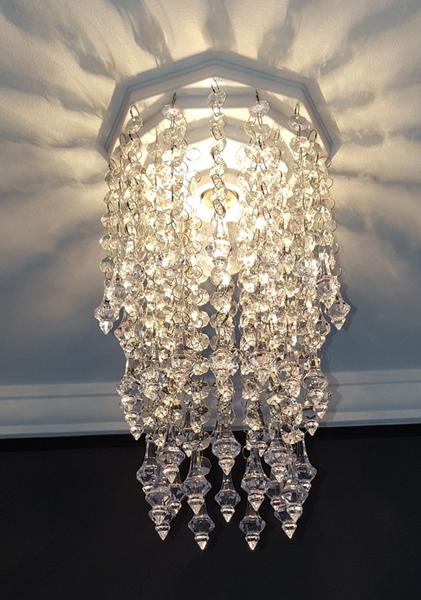Lustre Plafon Cristal Acrílico Decorar Sala Iluminação Decoração Quarto Luminária Banheiro17x27 Gabi - Lustres SH Design Imagem de Lustre Plafon Cristal Acrílico Decorar Sala Iluminação Decoração Quarto Luminária Banheiro17x27 Gabi