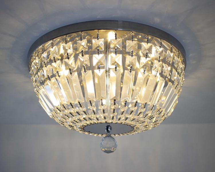 Imagem de Lustre Plafon Cristal Egípcio 40cm Redondo 612/40