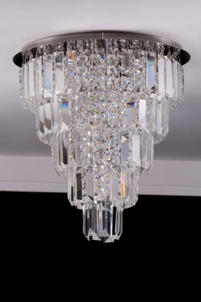 Imagem de Lustre Plafon Cristal Egípcio Importado 40cm Redondo 542/40