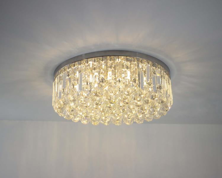 Imagem de Lustre Plafon Cristal Egípcio Importado 40cm Redondo 609/40