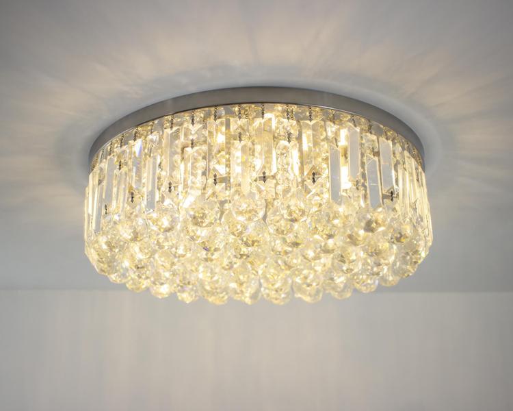 Imagem de Lustre Plafon Cristal Egípcio Importado 50cm Redondo 609/50