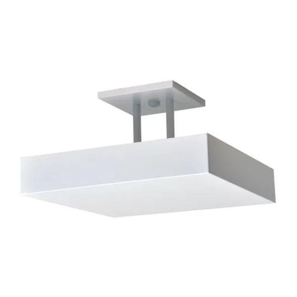 Imagem de Lustre Plafon Luz Indireta Sobrepor 20x20 Branco