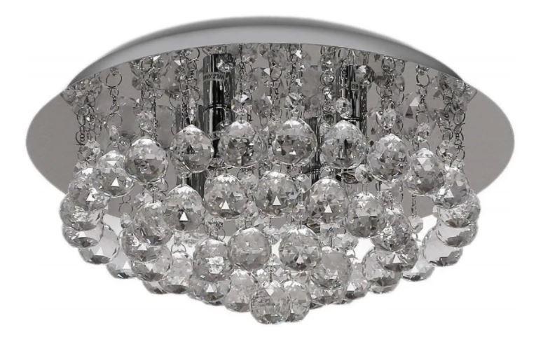 Imagem de Lustre Redondo De Cristal K9 Legítimo Para Todos os Ambientes