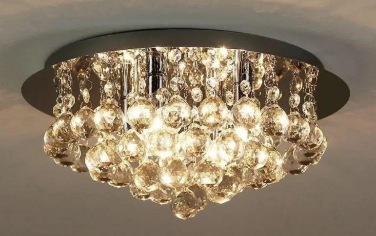 Lustre Redondo Todo Feito Em Cristal Legítimo K9 Para Sala De Jantar - Casa Cristalle Imagem de Lustre Redondo Todo Feito Em Cristal Legítimo K9 Para Sala De Jantar - Casa Cristalle