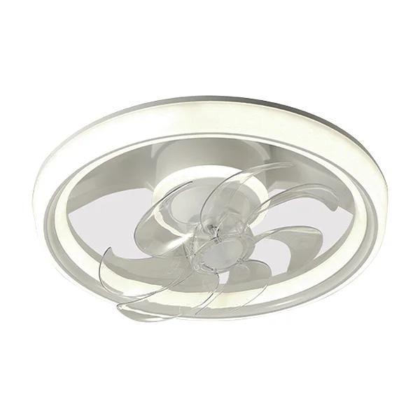 Imagem de Lustre Ventilador Ring LED Multicor Bluetooth Controle Remoto Bivolt