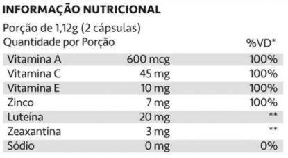 Imagem de Luteimax - Luteína + Zeaxantina 20mg (60 caps) - Padrão: Único